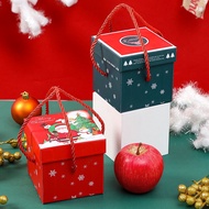 Christmas Eve Apple Box Handbag New Gift Box Gift Box Wholesale in Stock Creative Christmas Gift Box