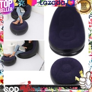 [DENGAN BANTALAN KAKI] - Sofa Bean Bag Inflatable Sofa Travel Portable Bean Bag Sofa Dewasa Penyimpa