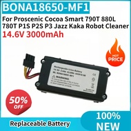 BONA18650-MF1 14.6V 3000mAh Replaceable Battery for Proscenic Cocoa Smart 790T 880L 780T P1S P2S P3 