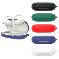 For Anker Soundcore V20i Silicone Earphone TPU Protective Case Anti-drop Cover With Anti-Lost Buckle