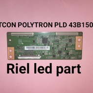 TCON TICON T CON TV LED POLYTRON PLD 43B150 PLD43B150