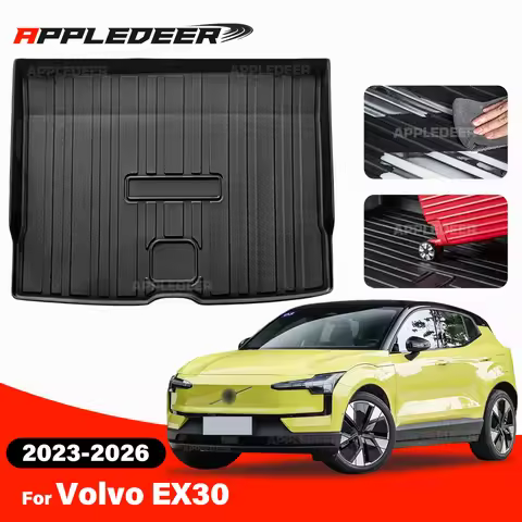 APPLEDEER For Volvo EX30 2023-2026 2025 2024 TPE Trunk Mat All-Weather Non-Toxic Waterproof & Easy t