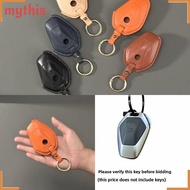 [MYTHIS] Motorcycle Key Cover​, Custom Fit​ Genuine Leather ​Leather Key ​, ​Magnetic Closure​ Anti-