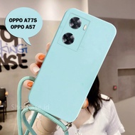 Softcase Tali For OPPO A77S NEW! A57 NEW!| Case Camera Protech | Case Macaron OPPO A77S A57 | Softca