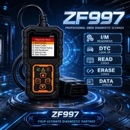 ZF997 Universal OBD II CAN Diagnostic Tool Car Engine Fault Code Scanner Read Clear Error Codes for 