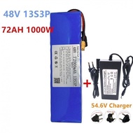 🔥48V Lithium Battery13S3P 72mah 18650Electric Skateboard with Lithium-Ion Battery Pack