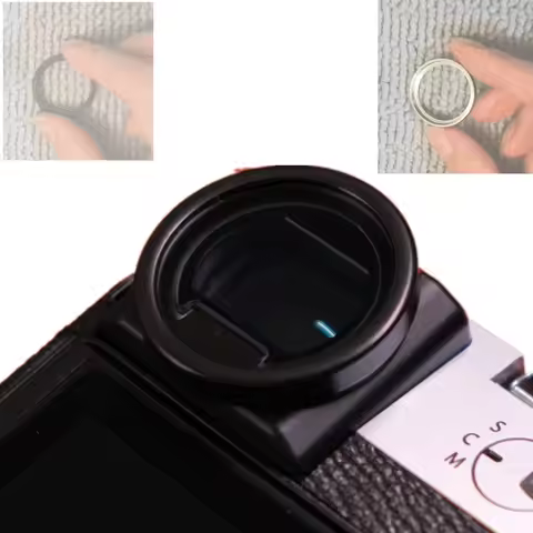 AR Glass Viewfinder Protector Metal Eyecup Cover for FUJIFILM GFX100RF gfx100rf