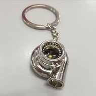 Keychain - Turbo charger with spinning fan