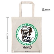 小護士 法鬥 狗 插畫 原創設計 環保袋 帆布袋 購物袋 手提袋 包