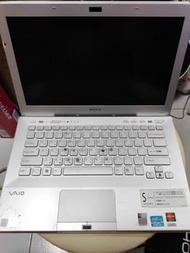 輕薄美型 SONY PCG-41219P VPCSB36FW 13吋筆電 白i5-2430m 不過電 零件機 臥