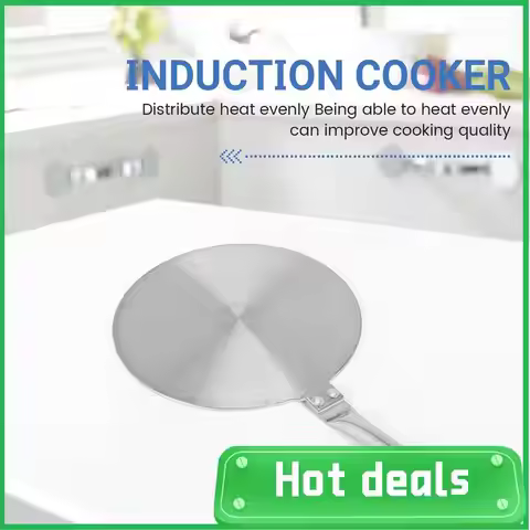 A18Z-Cooking Heat Diffuser Plate Electric Cooker Induction Hob Converter Plate Cookware Furnace Pan 