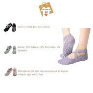 4U Anti-Slip Yoga Gym Socks Pound Fit Yoga Socks Unisex Pilates CrossTALI KK1971