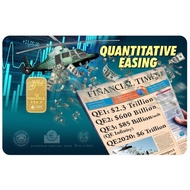 Public Gold Biullion Bar 1g (Au 999.9) 24k -Quantitative Easing