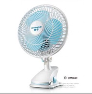 (深水埗交收) 特價$110 -9吋 床頭夾扇 電風扇 靜音 可搖頭 兩檔風力 (香港三腳插頭） Clip Fan