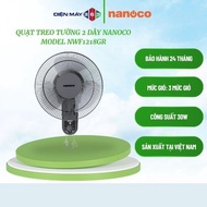 Quạt treo tường Nanoco NWF1218GR 30W Bảo hành 12 tháng - STM