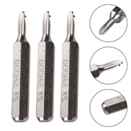 【HOT】 Ready Stock 3pcs PH000 Screwdriver Bits 5/32Inch Hex Shank Cross Screwdriver Bit Set