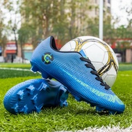 Men Training TF Soccer Shoes Artificial Grass Anti-Slippery Youth Professional Football Shoes AG Spo