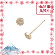 【Made in Japan】[Agate] agete 【 K10 Earrings 】 1017411214208999