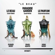ORIGINAL Jean Paul Gaultier (JPG) Le Beau EDT EDP LE PARFUM PARADISE GARDEN 125ml perfume for men