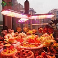 台灣現貨新款植物燈 折疊款LED植物生長燈植物補光燈可變型多面照射全光譜多肉花卉蔬菜室內種植燈E27燈頭多款可選使用方便