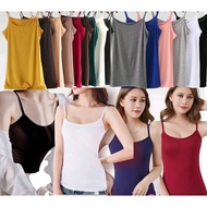 Tanktop Rijek Tengtop Tali Kecil Tali Besar Kaos Dalam Wanita Murah Kondisi Rijek Konveksi Warna Ran