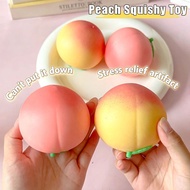 Fruit Shaped Ibloom Peach Fidget Toy Lightweight Hand Pinch Toy To Calm Irritable Mood Daily Use
