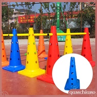 gamchiano 20 inch Sport Training Cone Agility Practice Field Marker Cone Road Safety Sign for Obstac