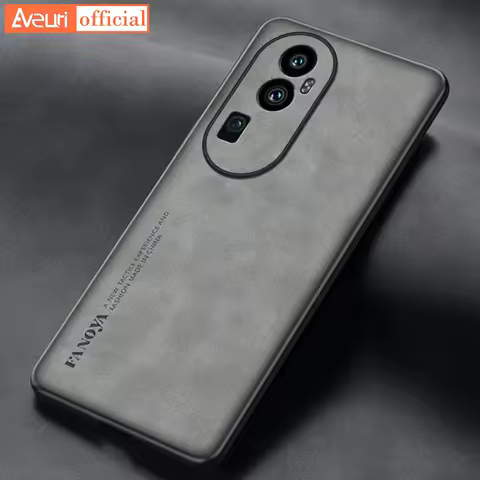 Matte Silicone Phone Case For OPPO Reno 10 5G Reno10 Pro Luxury PU Leather Protection Case For OPPO 