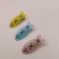 Fish Bone hair clip hair pin hair clips hair pins 鱼儿 鱼骨 发夹 Pembandul Rambut Getah Rambut Bando Rambu