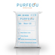 PURFEQU - White Aluminium Oxide Mesh 120 Pasir Sandblasting
