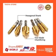 MATA [BEST QUALITY] COUNTRY HSS HEXAGONAL DRILL BIT SET 6-19MM 6PCS