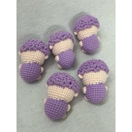 [Handmade] Purple sheep 8cm, with keychain upon delivery