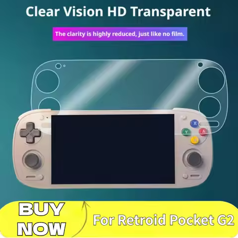 For Retroid Pocket G2 Game Console Screen Protector HD Tempered Glass Film Ultra-Clear For Retroid P