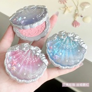 Flower Know New Style Flower Know Shell Pearl Embossed Silk Satin Blush