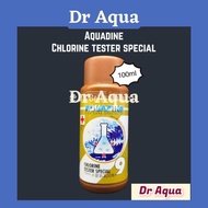 AQUADINE CHLORINE TESTER SPECIAL (100ml) Aquarium fish ikan Test Clorin klorin anti