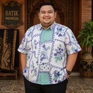 CUSTOME SHORT-SLEEVED BATIK SHIRT 8XL 9xl