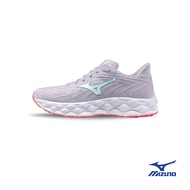 Mizuno Women Wave Sky 8 Running Shoes - Dark Grey Purple J1GD2402