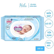 Bobby Wet Wipes, Baby Wipes 100 Sheets