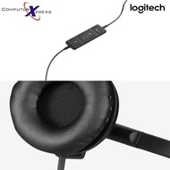 LOGITECH H570E USB STEREO HEADSET with Noise Cancelling Mic