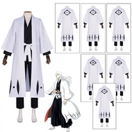 Anime Bleach Kurosaki Ichigo Aizen Sousuke Cosplay Costume Captain Man Woman Halloween Suit