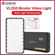Yy Ulanzi Vl200 LED Video Light Professional 2500K-9000K Dimmable Panel Photography Lighting For So