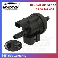 OE 06H906517AA 06h906517H 0280142458 Vapor Canister Purge Valve For A3 A4 B8 A5 A6 C7 Q3 Q5 TT EOS G