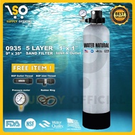 WATER NATURAL 0935 &amp; 0942 Outdoor Filter Sand Filter System Tank Penapis Air