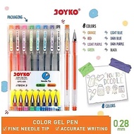 Color Gel Pen GPC-325 iTech3 Joyko Pen 1 Set of 8 Colors 0.28 mm