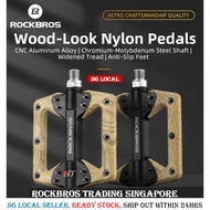 [SG SELLER] RockBros Pedal bicycle pedal mountain bike pedal road bike pedal MTB pedal big pedal bicycle parts