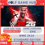 WWE 2K26  Standard Edition (Nintendo switch 2) Digital Game Download Permainan Digital Download