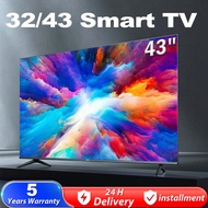 EXPOSE Android TV 32/43 Inch Smart TV Murah 4K UHD TV Android 12.0 Television Built-In WiFi/YouTube/MYTV/Netflix/Hdmi 5 Years Warranty