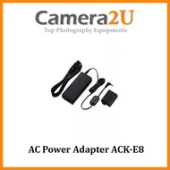 AC Power Adapter ACK-E8 Direct Power for Canon EOS 700D 650D 600D 550D