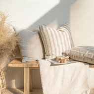 Silent Style Cream Color Pillow Sofa Living Room Bed Backrest Model Room Soft Cushion Bay Window Pil