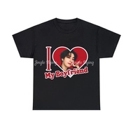 Han I Love My Boyfriend TShirt Skz Han Jisung Photo Gift Ideas For Kpop Fans Stays Birthday Gift And